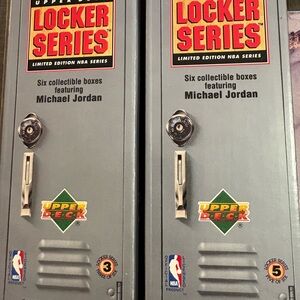Upper Deck Locker Series Michael Jordan Collectible Boxes - Gray